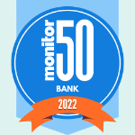 2022 Monitor Bank 50 Badge